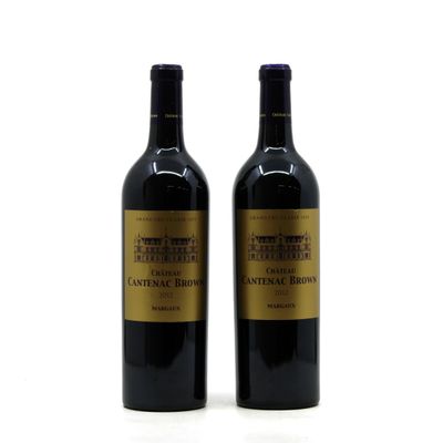 12 bouteilles Château Brane Cantenac 1983 Margaux, niveau