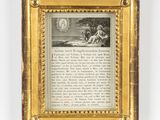 an old picture of a picture of a man and a woman sitting on a bench