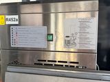 a machine that is sitting inside of a building