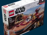 une boîte contenant un ensemble Lego Star Wars