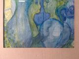 une image d'un tableau sur le mur d'une pièce