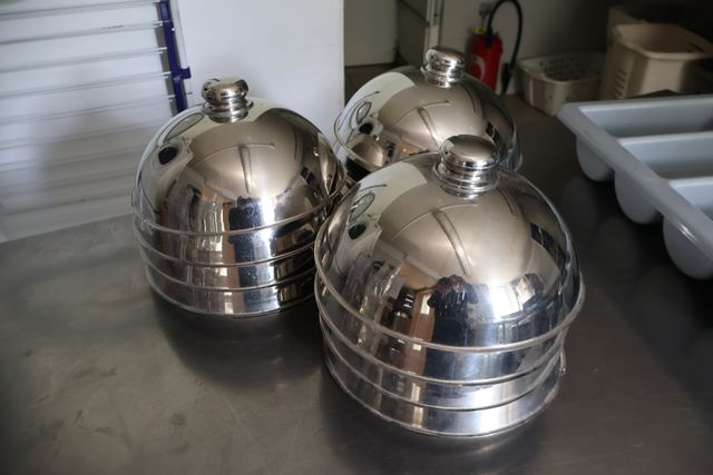 12 cloches inox