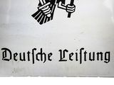 a picture of a sign with a bird on it
