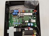 a black box with a circuit board inside of it