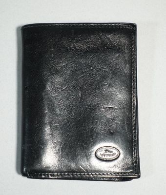 KATANA Portefeuille en cuir noir