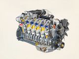 an image of a drawing of a v8 engine on a white background
