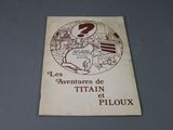 french children ' s book, les adventures de titin et piloux