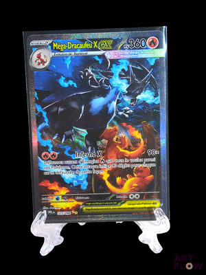 an image of a pokemon card with a black background