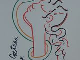 drawing of a fist with the words five to six on it