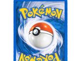 a close up of a pokemon card on a white background