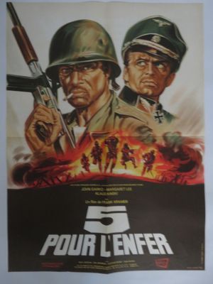 On voit l'affiche du film « 5 pour tener ».