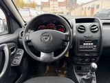 the interior of a car with a steering wheel and dashboard controls