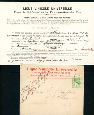 an old document with a picture of a man on it