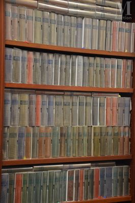 de nombreux livres qui se trouvent sur les étagères de la pièce