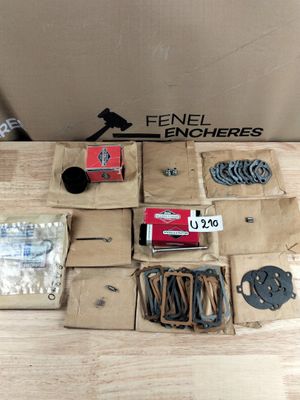 Lot de 10 pièces( joints, valves, joint d'air, ressorts, vis…