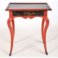 PETITE TABLE LOUIS XV dans sa vieille laque ancienne à fond … (photo 5)