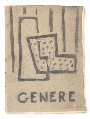 dessin représentant une feuille de papier sur laquelle figurent une lettre et une rangée de dominos