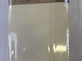 a close up of a package of paper on a white background