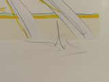 a picture of a drawing of a sailboat in the water