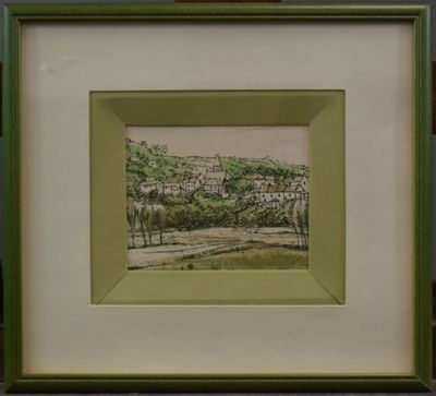 Attribué à STENLHEIN - Vue de Bièvres (Essonne)