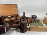 a lot of different items that are sitting on a table