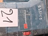 a picture of a corded drill with a number on it