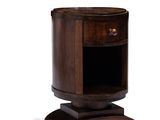 an image of a wooden side table with a drawer on top of it
