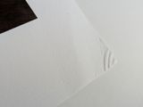 a picture of a piece of paper that has been torn off