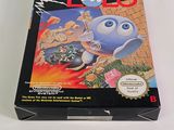 the box for the game has a picture of a cartoon character on it