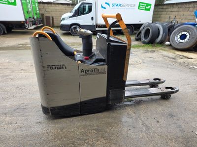 TRANSPALETTE ELECTRIQUE PLATEFORME FIXE OU RABATTABLE de mar…