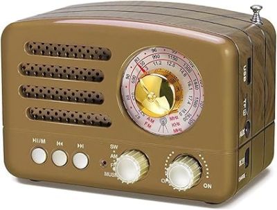 46/ Poste Radio Portable, PRUNUS J-160 Radio Vintage Bl…