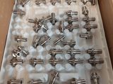 a box full of screws and nuts in it