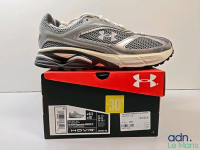 brand new in box under the box is a brand new pair of running shoes