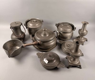 Fontaine, Soupière, casserole, bouillon XVIIIème, pot couver…