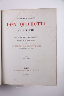 [DORE (Gustave)]. CERVANTES (Miguel de). Don Quichotte. Pari… - Photo 1
