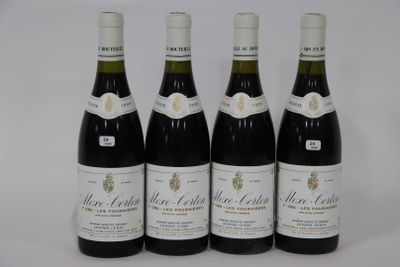 4 bouteilles Aloxe corton 1er cru "Les fournieres" Domaine hippolyte T - Photo 1