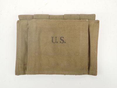 a close up of a bag with the word u s on it