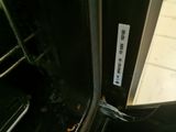 a sticker on the door of a train car