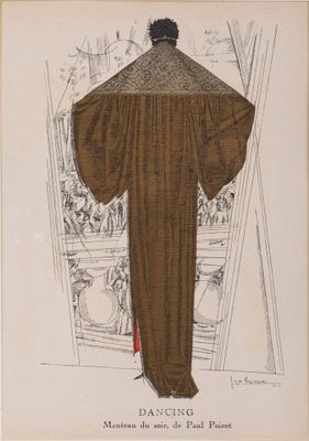 Georges LEPAPE (1887-1971) Dancing / Manteau du soir de Paul…