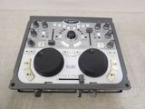 a close up of a dj controller on a table