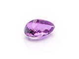 a purple amethorate gems on a white background