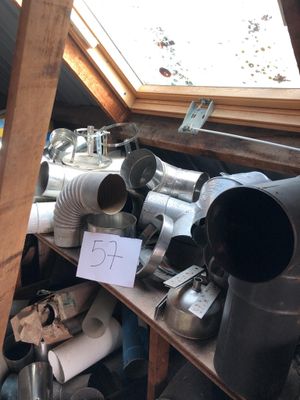 un lot de coudes métal