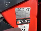 a close up of a parking meter with a sticker on it