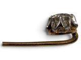 an image of a metal object on a white background
