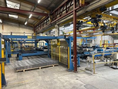 Ligne de soudage automatique IDEAL double fils GA330, n°222529, année 