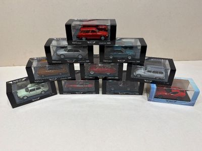 Lot De 3 Véhicules Militaires Dinky Toys (Austin Champ, Panhard, Jeep) - Occasion