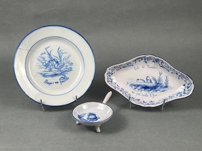 Emile GALLE (Lorraine), période Saint-Clément. Réunion de tr… - Photo 1