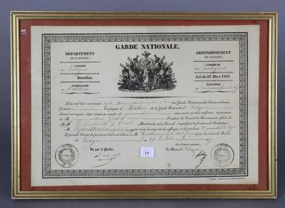 BREVET de GARDE NATIONALE - Département de la MANCHE - Commu…