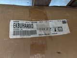 a brown box with a label on it that says exbuhaasr