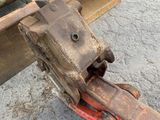 a close up of a piece of machinery on the ground